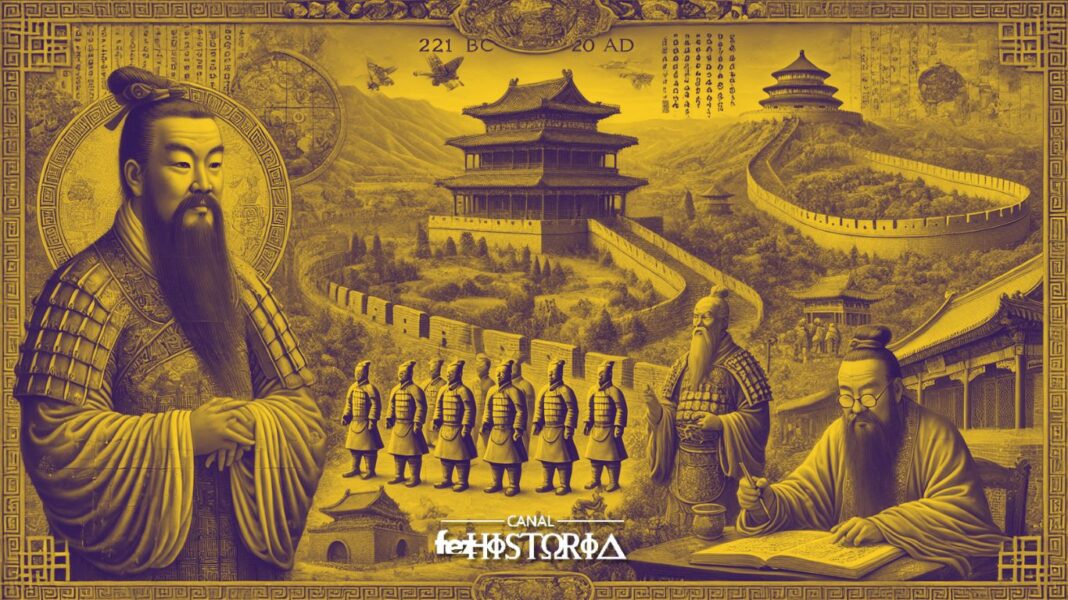 Dinastias Qin e Han da China e Confucio