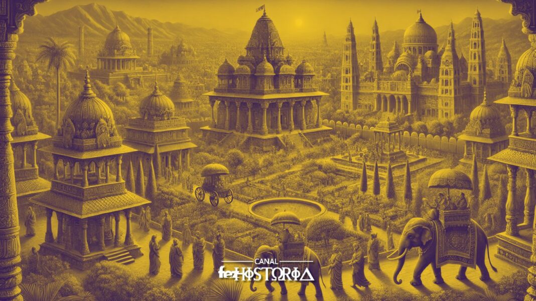 Imperios Maurya e Gupta e a Era de Ouro da India