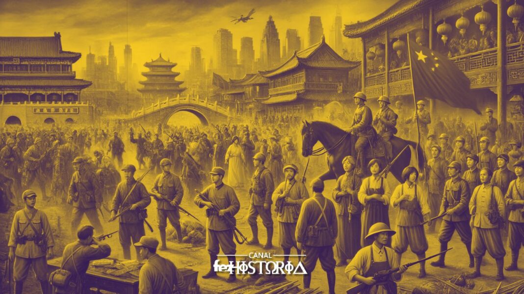 Revolucao Chinesa de 1911 e a Guerra Civil Chinesa