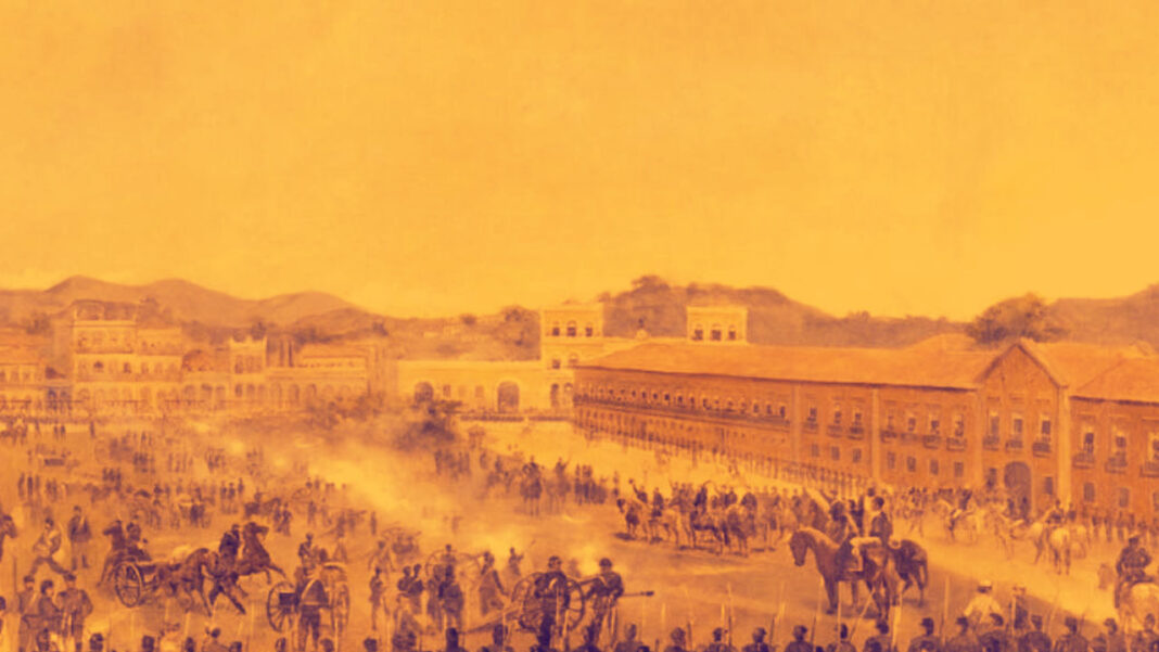 um pais dividido ao meio