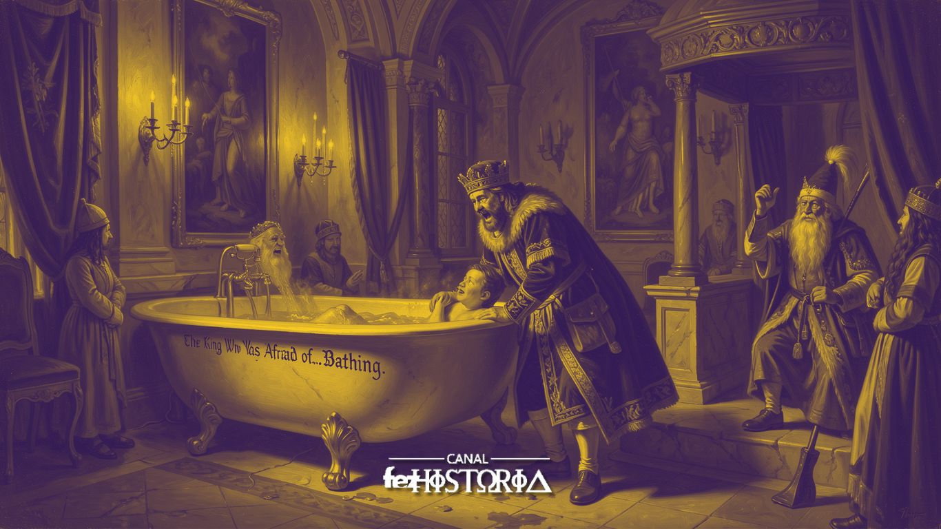 A História do Rei que Tinha Medo de... Banho