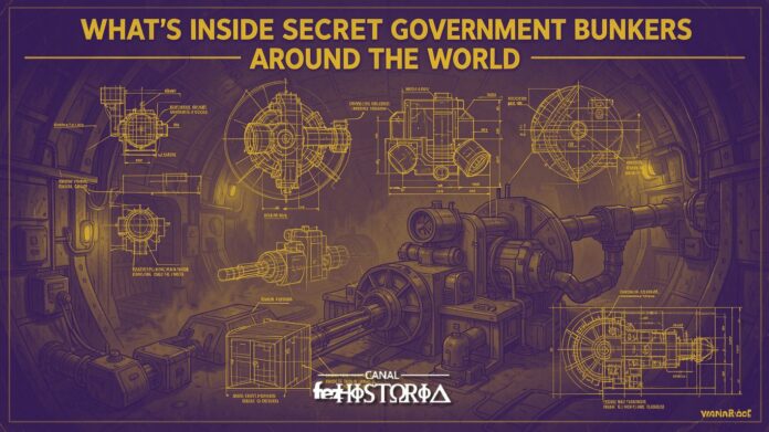 O Que Há Dentro dos Bunkers Secretos de Governos ao Redor do Mundo