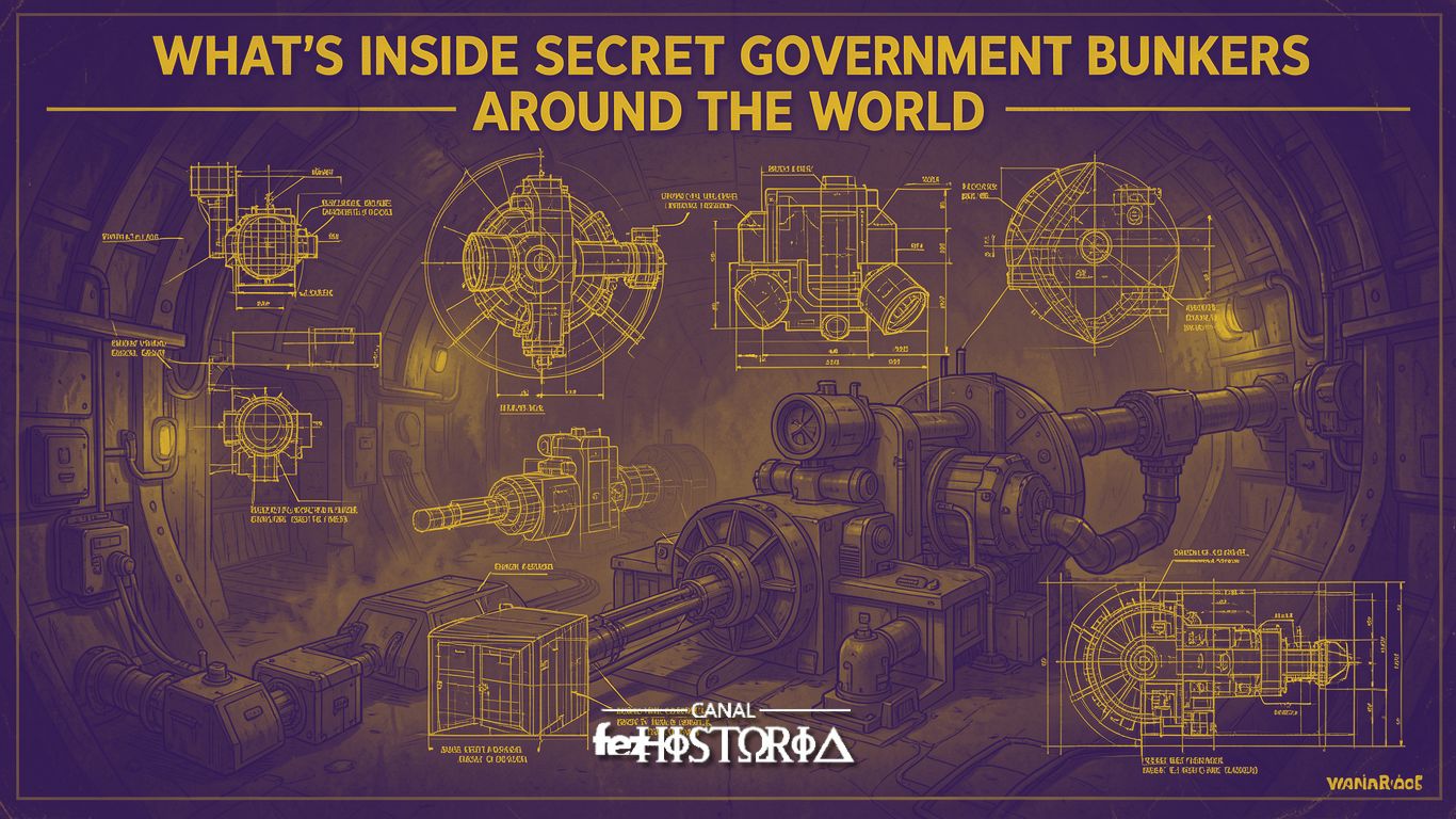O Que Há Dentro dos Bunkers Secretos de Governos ao Redor do Mundo?