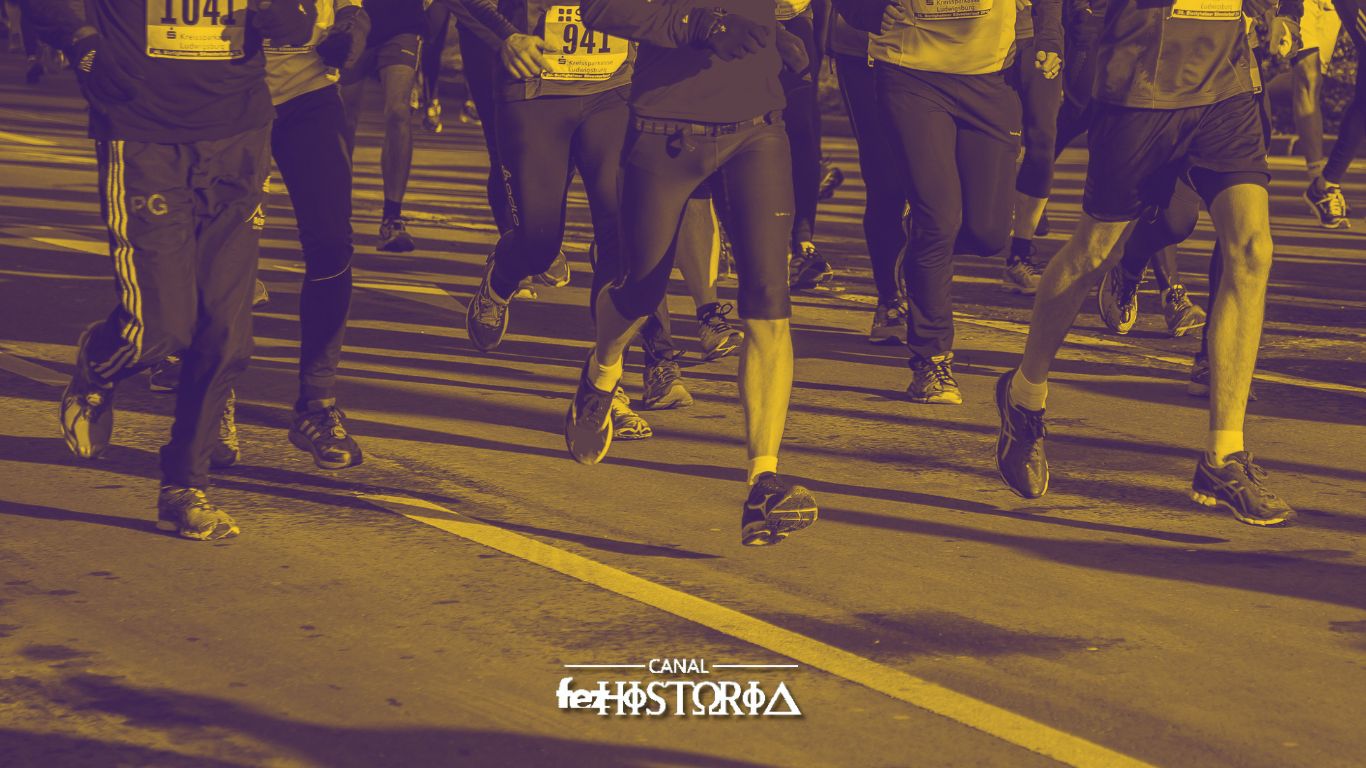 A corrida de Maratona